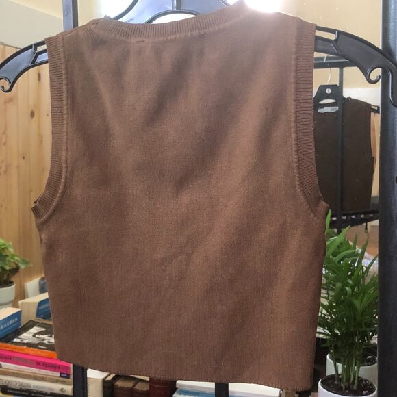 Zara Knit Crop Top - Picture 3 of 3